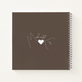 コテージコア魔法 ノートブック (裏面)