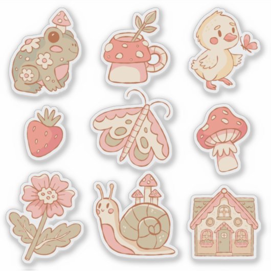 コテージコア シール (正面)