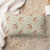 コテージコア ハリネズミ ランバークッション (ブランケット)