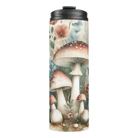 コテージコア | ヴィンテージと花 タンブラー (正面)