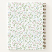 コテージコア | 大千年のフローラボウ ノートブック (裏面)