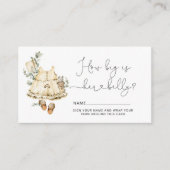 コテージコアboho服どのように大きいmommys腹 エンクロージャーカード (正面)