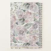 コテージコアwhimsyフローラブレットジャーナル ノートブック (裏面)