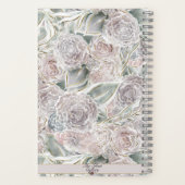 コテージコアwhimsyフローラブレットジャーナル ノートブック (裏面)