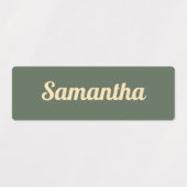 コテージコーエステティックカラーパレット名ラベル ラベル (デザイン1)