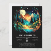 コテージコーレアドベンチャーアウェイツ誕生日 招待状 (正面)