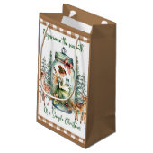 コテージコーレクリスマス暖かい抱き枕 スモールペーパーバッグ (裏面アングル)