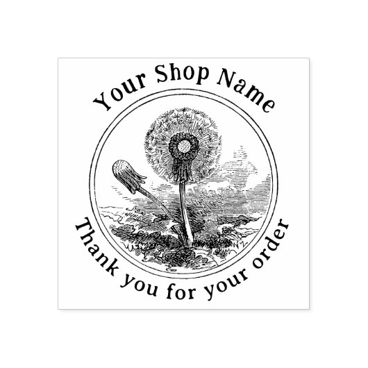 コテージコーレダンデオンテンプレートスモールビジネス ラバースタンプ (インプリント)