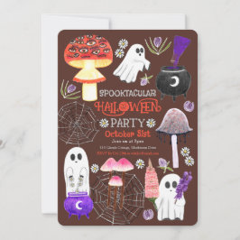 コテージコーレハロウィーングールズダーク 招待状