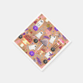 コテージコーレハロウィーンゴウル スタンダードカクテルナプキン (角)