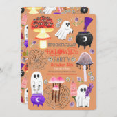 コテージコーレハロウィーンゴウル 招待状 (正面/裏面)