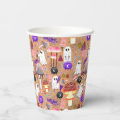 コテージコーレハロウィーンゴウル 紙コップ (裏面)