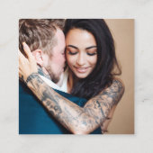 コテージコーレフォレストフォトQRコード エンクロージャーカード (裏面)