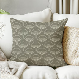 コテージコーレマッシュルームモダンインファームハウスセージ クッション