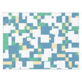 コテージコーレ市松模様にパステル春ダイニング テーブルクロス (正面(横))