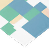 コテージコーレ市松模様にパステル春ダイニング テーブルクロス (アングル)