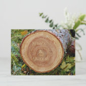 コテージコーレ素朴カントリーウッドグレインスライスボホ セーブザデート (スタンド正面)