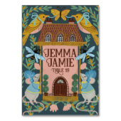 コテージコーレ結婚フェアリーターズテーブルカード テーブルナンバー (裏面)