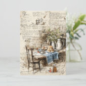 コテージコーン | 素朴茶 招待状 (スタンド正面)