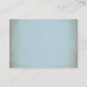 コテージシックあじさい結婚のエンクロージャカード エンクロージャーカード (裏面)