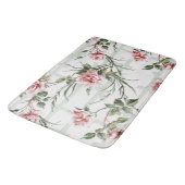 コテージシックピンクローゼズオントレリス バスマット (アングル)