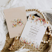 コテージシックボタニカルガーデン結婚フローラ 招待状