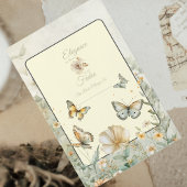 コテージシックWildflowersバインダー銘板ページ