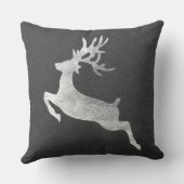 コテージシルバートインデナーグラファイトクラフトホリデーズ クッション (裏面)