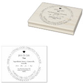 コテージシンプル法フードスタンプ ラバースタンプ (押印)