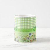 コテージスタイル野草 コーヒーマグカップ (中央)