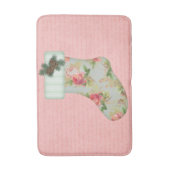 コテージストッキングクリスマスバスマット バスマット (正面縦)