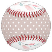 コテージチャームコレクション – ソフトボパーソナライズされたール ソフトボール (正面)