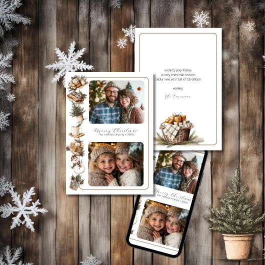 コテージハイゲツーフォトクリスマスカード シーズンカード