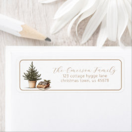 コテージハイゲ差出人住所 ラベル