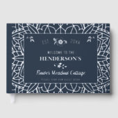 コテージハウスカスタムレンタルバケーションシルバーフラワー ゲストブック (正面)