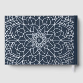 コテージハウスカスタムレンタルバケーションシルバーフラワー ゲストブック (裏面)