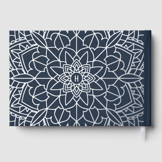 コテージハウスカスタムレンタルバケーションシルバーフラワー ゲストブック (裏面)