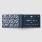 コテージハウスバケーションレンタルフローラカスタムシルバー ゲストブック (全面)