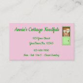 コテージハッチプロファイルカード 名刺 (正面)