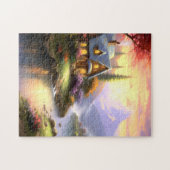 コテージバイザリバーパズル ジグソーパズル (横)