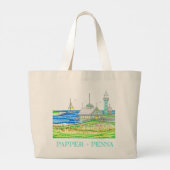 コテージバイシージャンボトートバッグ ラージトートバッグ (裏面)