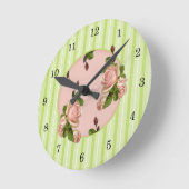 コテージバラウォールクロック ラウンド壁時計 (傾斜)