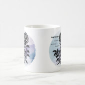 コテージバラオブラブオンブルー コーヒーマグカップ (中央)