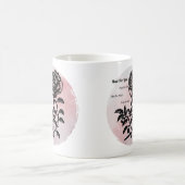 コテージバラオンピンク コーヒーマグカップ (中央)