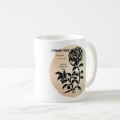 コテージバラオンピーチグラニーズ魔法 コーヒーマグカップ (正面右)