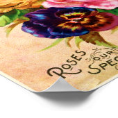 コテージバラガーデンヴィンテージ広告 ポスター (角)