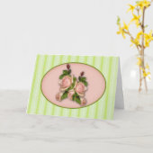 コテージバララージフォントマザーズデイカード カード (黄色い花)