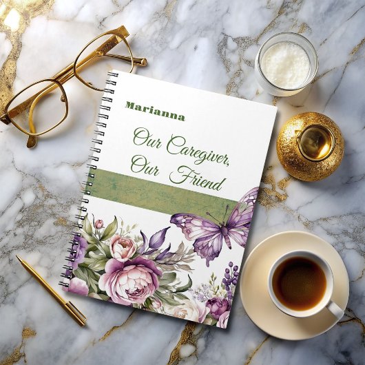 コテージパープルフローラ介護者 ノートブック