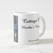 コテージビクトリアンピンクリリー – マーサズヴィネヤード ジャンボコーヒーマグカップ (正面右)