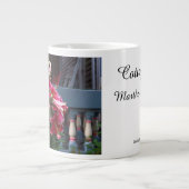 コテージビクトリアンピンクリリー – マーサズヴィネヤード ジャンボコーヒーマグカップ (正面)